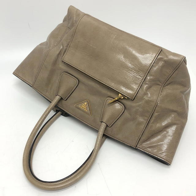 Prada PRADA BN2626 logo 2WAY Handbag Shoulder Bag Triangle Plate Tote Bag - view 4