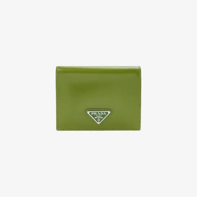 Prada Prada Brushed Leather Wallet Fern Green - view 1