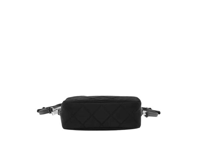 Prada Prada Chain Bag In Tessuto Nylon With Silver Metal Hardware Black - view 5