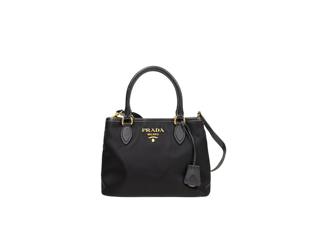 Prada Prada Crossbody Bag In Tessuto Nylon Black