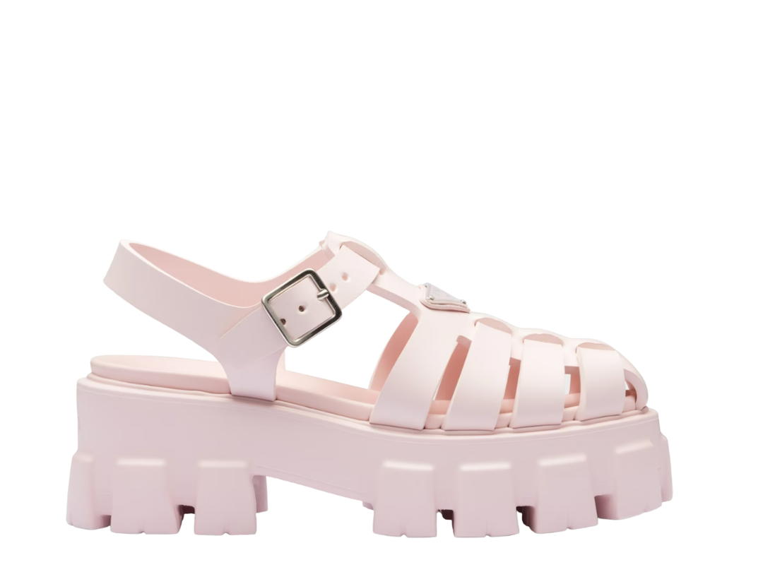 Prada Prada Foam Rubber Sandals Alabaster Pink
