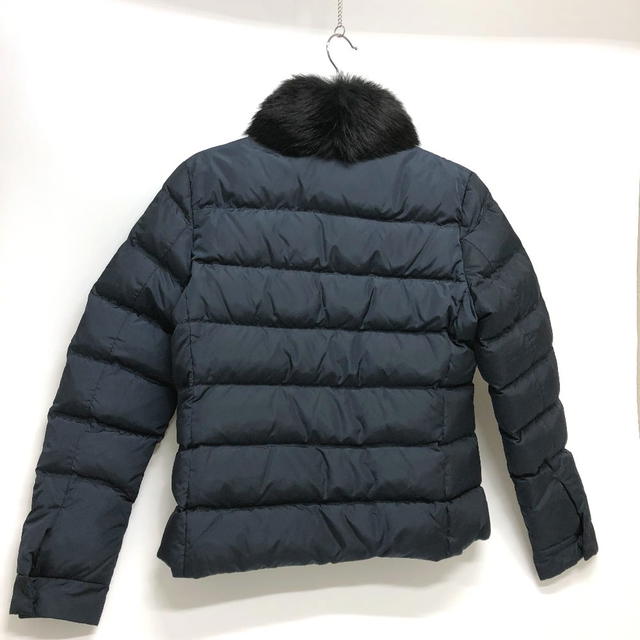 Prada PRADA fur Down jacket down / Nylon Navy - view 2