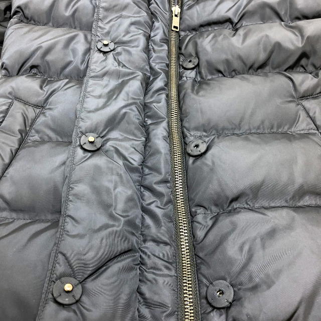 Prada PRADA fur Down jacket down / Nylon Navy - view 3