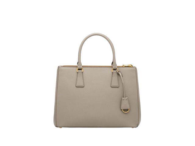 Prada Prada Galleria Large Saffiano Leather Bag Grey - view 2