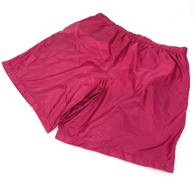 Prada PRADA Half pants Bottoms Sea pants Surf pants logo Shorts Swimwear polyamide Red - view 2