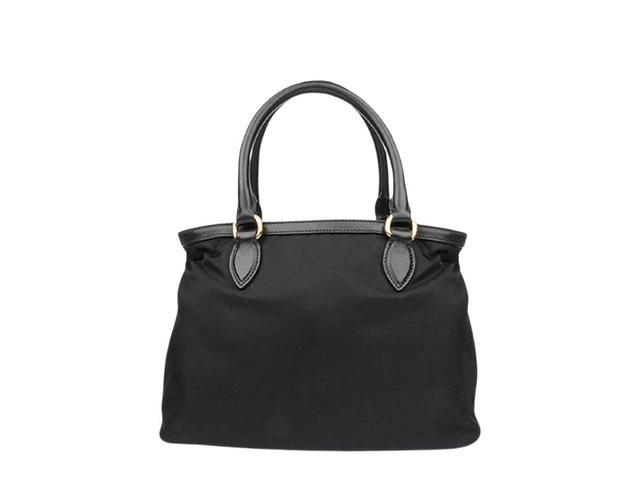Prada Prada Handbag In Tessuto Nylon Soft Calf With Gold Metal Hardware Black - view 2