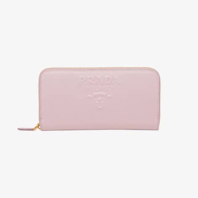 Prada Prada Large Saffiano Leather Wallet Alabaster Pink - view 2