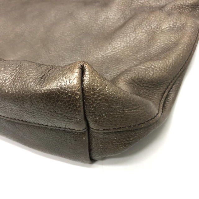 Prada PRADA logo Bag 2WAY Tote Bag Leather Brown - view 4