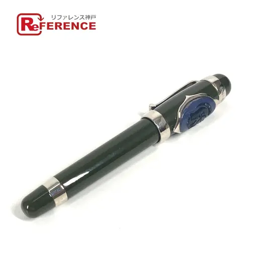 Buy PRADA logo Stationery Ballpoint pen Metal khaki at Sasom – Authentic and Ready to Ship