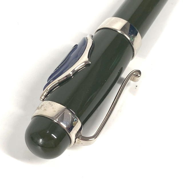 Prada PRADA logo Stationery Ballpoint pen Metal khaki - view 4