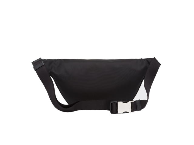 Prada Prada Nylon And Saffiano Leather Belt Bag Black - view 2