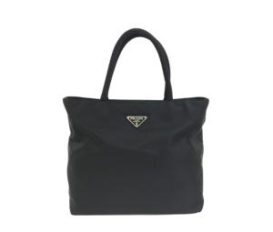 Buy Prada Nylon Tote Bag In Nylon With Logo Black at Sasom – Authentic and Ready to Ship