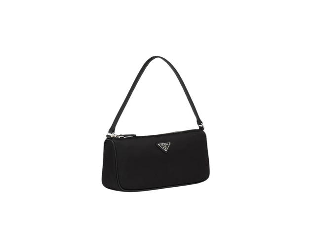 Prada Prada Re-Edition 2005 Nylon And Saffiano Leather Mini-Bag Black - view 2