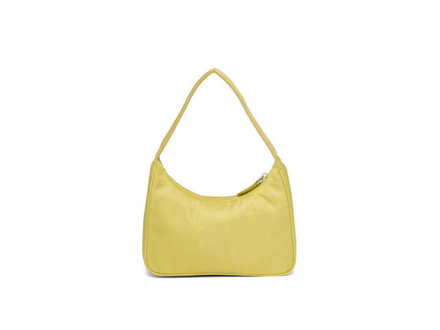 Prada Prada Re-Edition 2000 Nylon Mini-Bag Pineapple Yellow - view 3