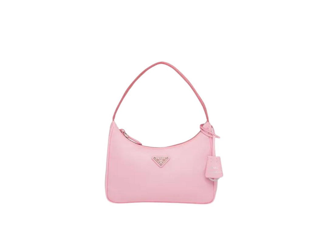 Prada Prada Re-Edition 2000 Nylon Mini Bag Pink