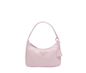 Buy Prada Re-Edition 2000 Re-Nylon Mini-Bag With Enameled Metal Triangle Logo And Woven Tape Handle Alabaster Pink at Sasom – Authentic and Ready to Ship
