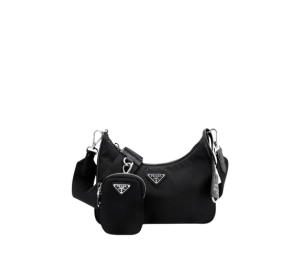 Buy Prada Re-Edition 2005 Re-Nylon Bag With Enameled Metal Triangle Logo Black at Sasom – Authentic and Ready to Ship