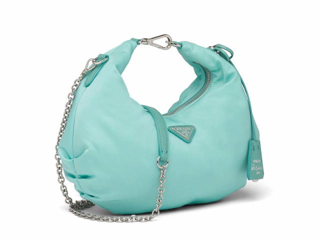 Prada Prada Re-Edition 2006 Nylon Bag Jade Green - view 2