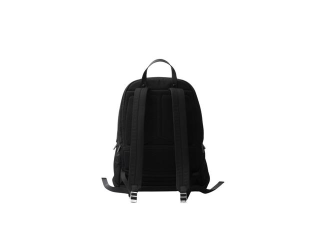 Prada Prada Re-Nylon And Saffiano Leather Backpack With Enameled Metal Triangle Logo Black - view 3
