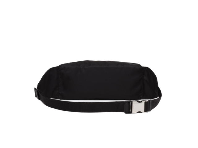 Prada Prada Re-Nylon And Saffiano Leather Belt Bag Black - view 2