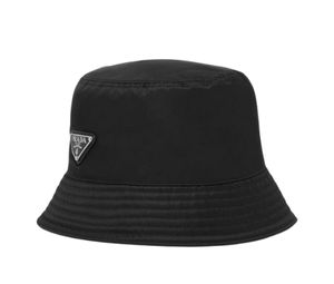 Buy Prada Re-Nylon Bucket Hat With Enameled Metal Triangle Logo Black at Sasom – Authentic and Ready to Ship