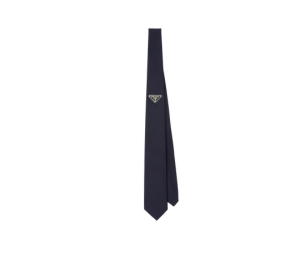 Buy Prada Re-Nylon Gabardine Tie In Nylon With Triangle Logo Blue at Sasom – Authentic and Ready to Ship