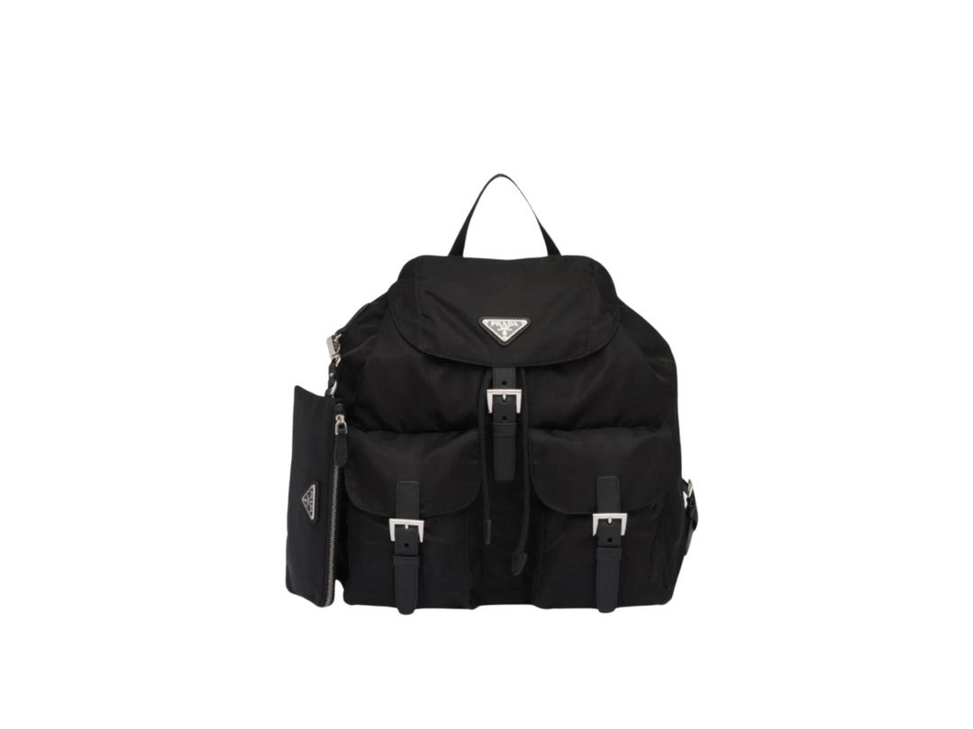 Prada Prada Re-Nylon Medium Backpack Black