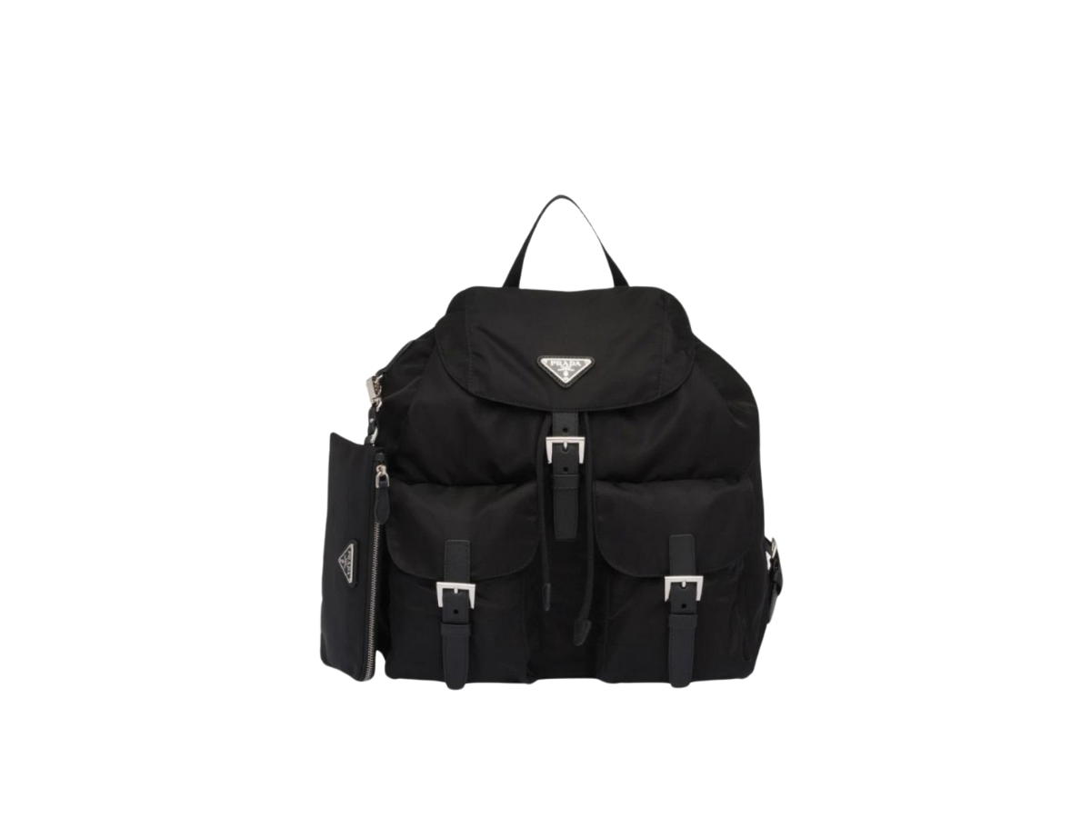 Prada Prada Re-Nylon Medium Backpack Black