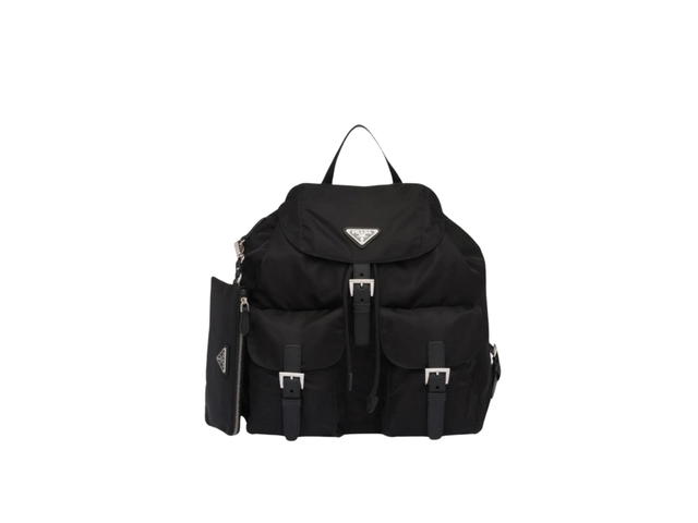 Prada Prada Re-Nylon Medium Backpack Black - view 1