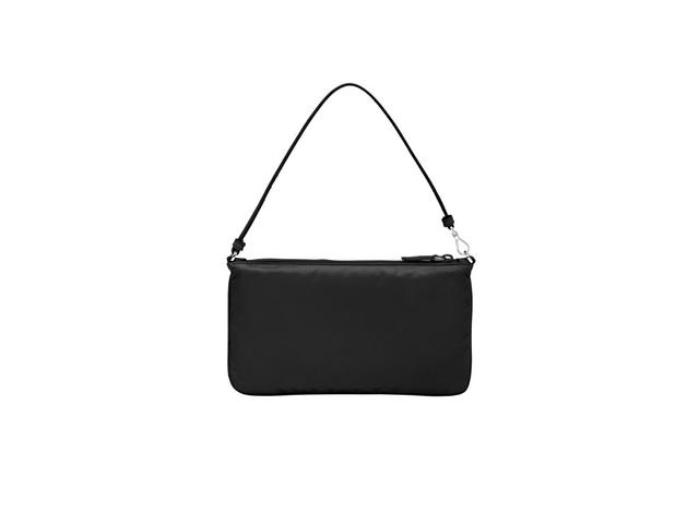 Prada Prada Re-Nylon Mini Bag With Enameled Metal Triangle Logo Black - view 3
