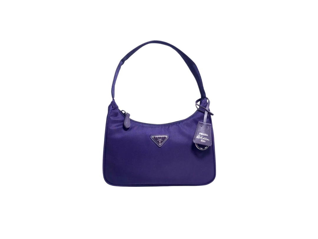 Prada Prada Re-Nylon Re-Edition 2000 Mini Bag Uva