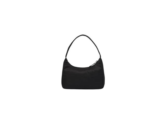Prada Prada Re-Nylon Re-Edition 2000 Mini-Bag With Enameled Metal Triangle Logo Black - view 2
