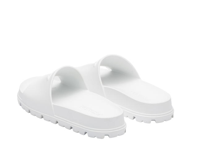 Prada Prada Rubber Slides White (W) - view 2