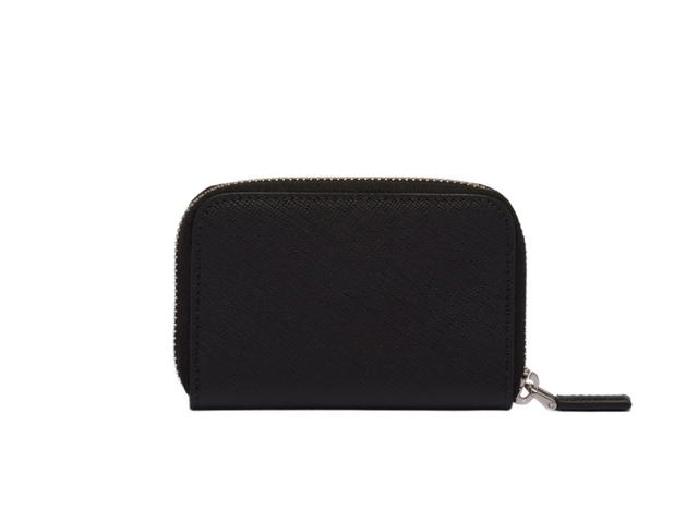 Prada Prada Saffiano Coin Purse Black - view 2