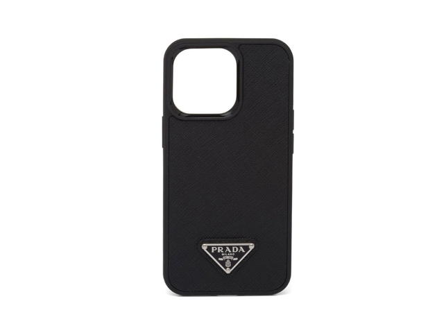 Prada Prada Saffiano Leather Iphone 15 Pro Black - view 1
