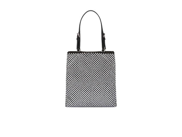 Prada Prada Satin Handbag With Crystals In Fabric-Synthetics Crystal With Metal Hardware Crystal - view 2