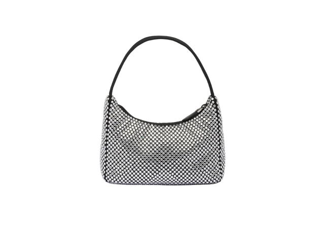 Prada Prada Satin Mini-Bag With Artificial Crystals - view 2