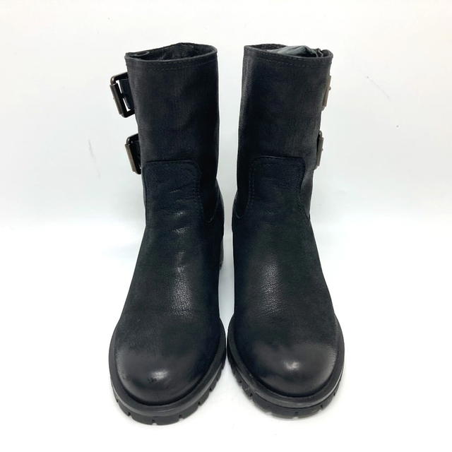 Prada PRADA Shoes shoes Short boots Boots Shoes boots Leather Black - view 3