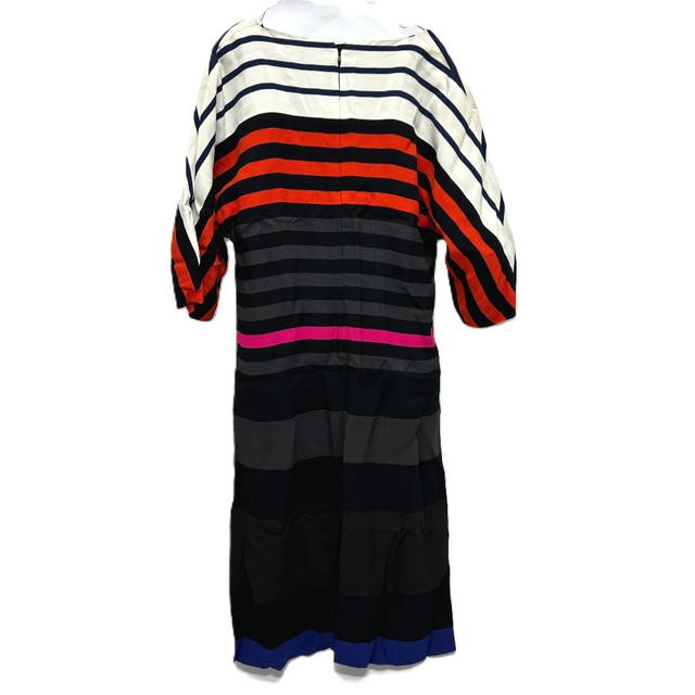 PRADA PRADA Stripped Short sleeve Dress Multicolore - view 2