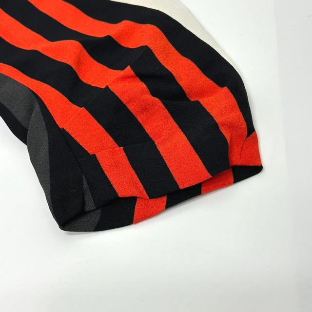 PRADA PRADA Stripped Short sleeve Dress Multicolore - view 5