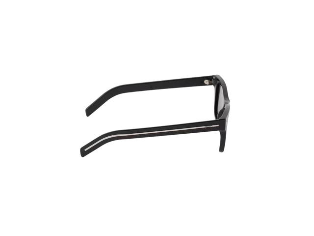 Prada Prada Sunglasses With Iconic Metal Plaque In Black Recycled Bio-Acetate Frame With Lenses Ardesia Crist - view 3
