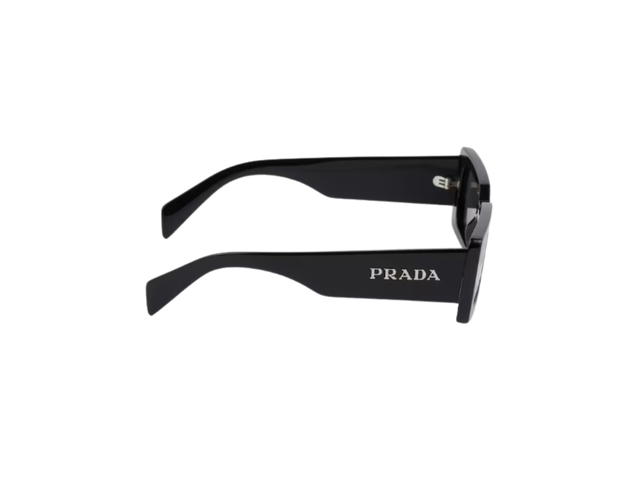 Prada Prada Sunglasses With Prada Logo In Slate Gray Lenses With Acetate - view 3