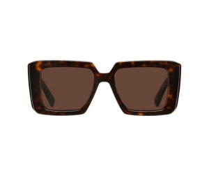 Buy Prada Sunglasses With The Prada Logo In Bold Geometric Lines And Distinctive Havana Nuances Define The Frame With A Square Frame Front Tortoiseshell at Sasom – Authentic and Ready to Ship