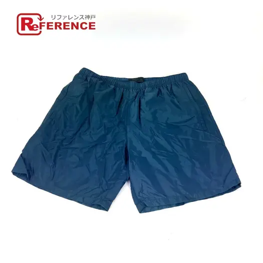 Buy PRADA Swimwear, Shorts, Apparel, Bottoms Swimwear Nylon Blue Based at Sasom – Authentic and Ready to Ship
