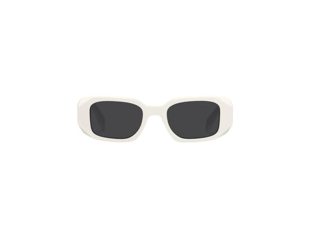 Prada Prada Symbole Sunglasses Slate Gray Lenses Chalk White - view 1