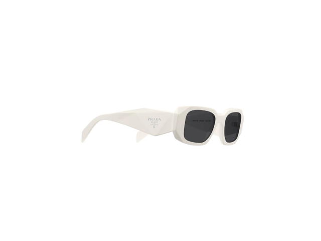 Prada Prada Symbole Sunglasses Slate Gray Lenses Chalk White - view 2
