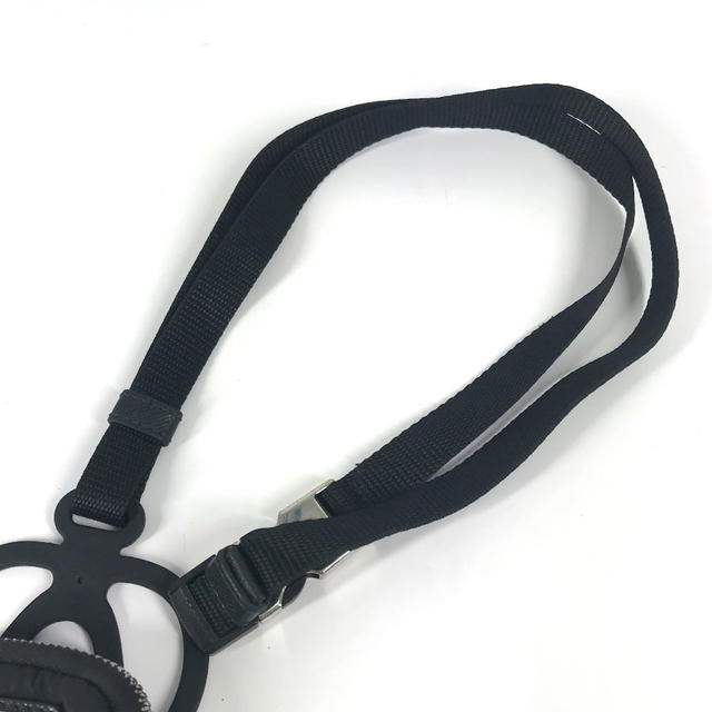 Prada PRADA triangle logo Smartphone pouch iPhone case with neck strap Mobile case - view 5