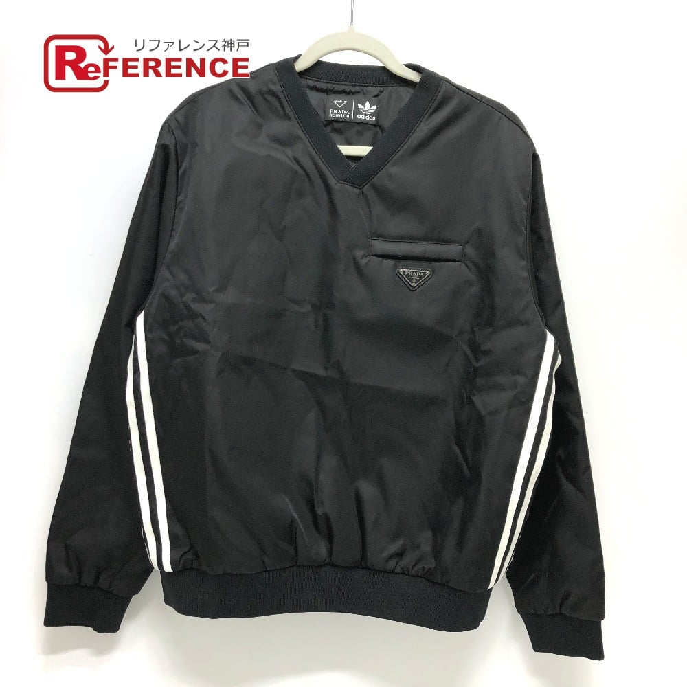 Prada PRADA UJL206 Triangle logo Adidas collaboration sweatshirt Re-Nylon trainer