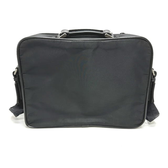 Prada PRADA V147S triangle plate 2WAY Shoulder Bag Briefcase Business bag Nylon Black - view 3