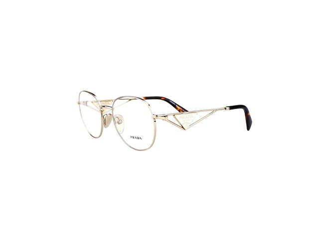 Prada Prada VPR A50 Glasses In Havana Acetate Frame With Demo Lens - view 3